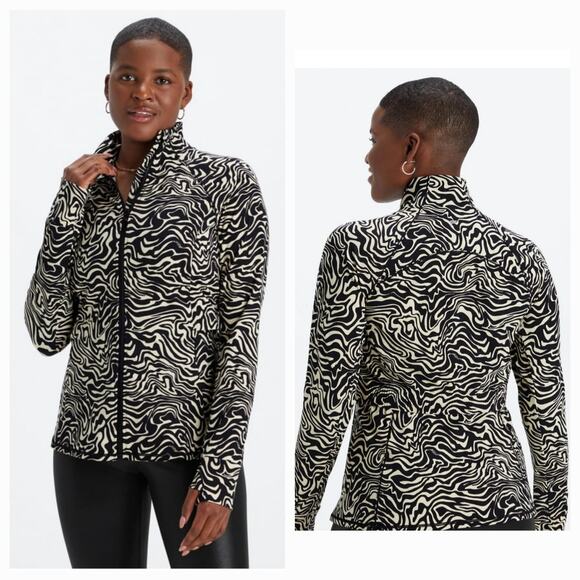 Fabletics Trinity Performance Jacket, Zip Front, pockets, Vented back sz Large - Picture 1 of 12
